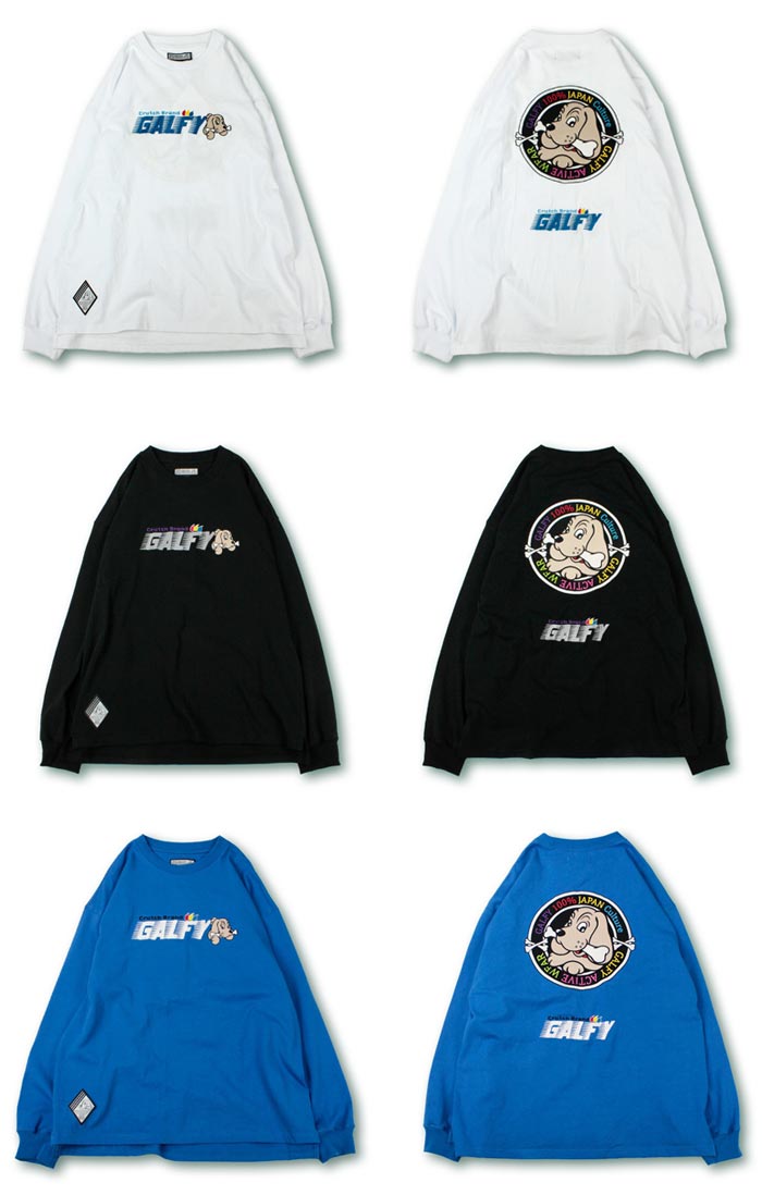 GALFY ガルフィー 直球系ラグラン ロンT ロング Tシャツ 長袖 メンズ