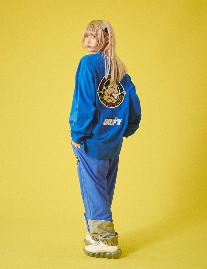 GALFY ガルフィー 直球系ラグラン ロンT ロング Tシャツ 長袖 メンズ