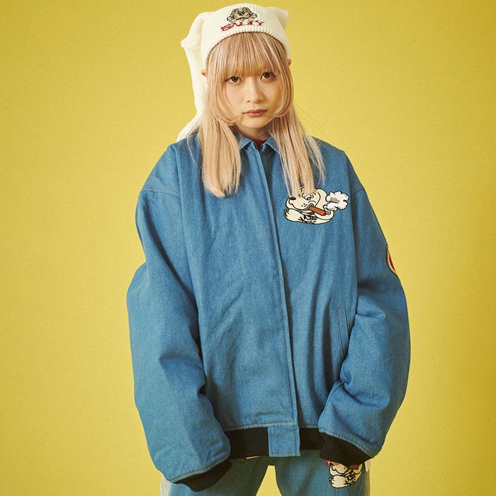 ガルフィー GALFY アウター メンズ レディース ガルスモデニムブルゾン 