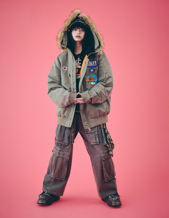 GALFY ガルフィー ナイロン カーゴパンツ メンズ レディース ボトム
