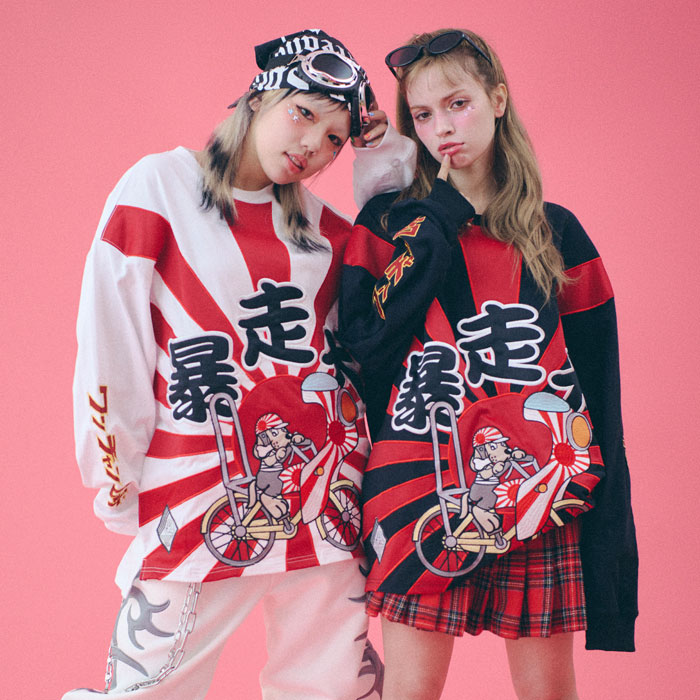 GALFY ガルフィー ロンT ロング Tシャツ 長袖 メンズ レディース 二 