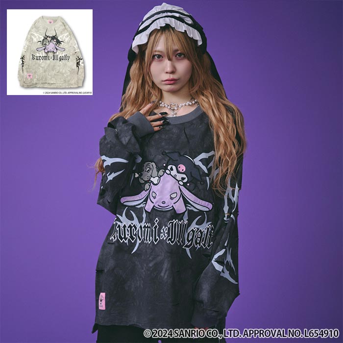 GALFY ガルフィー クロミ コラボ ロンT ロング Tシャツ 長袖 メンズ