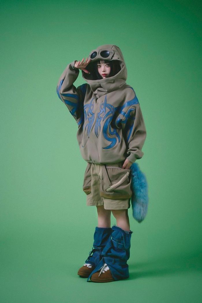 GALFY ガルフィー プル パーカー 長袖 メンズ レディース ユニセックス