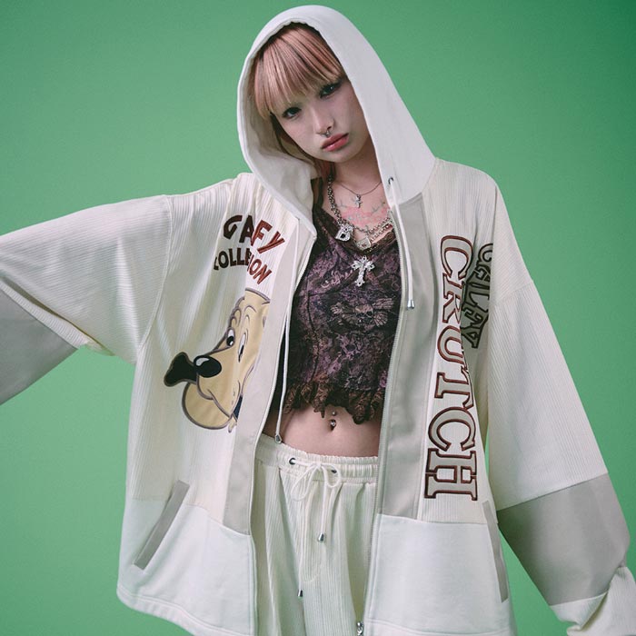 GALFY ガルフィー セットアップ メンズ レディース 犬 あの時の先輩