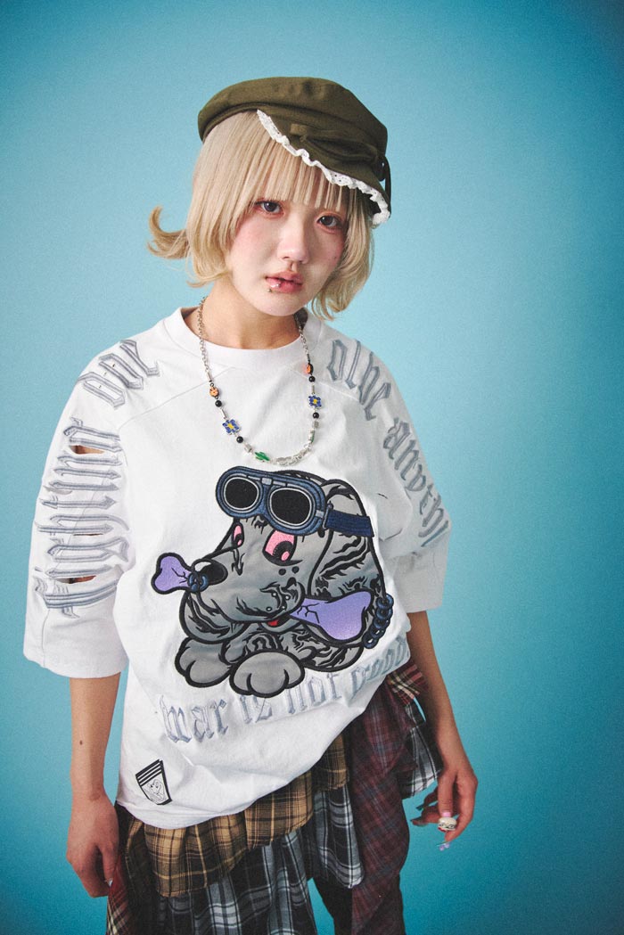 GALFY ガルフィー Tシャツ 半袖 メンズ レディース ドッグ 病み