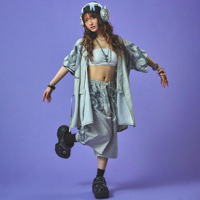 GALFY ガルフィー セットアップ メンズ レディース 部族長甚平 152078