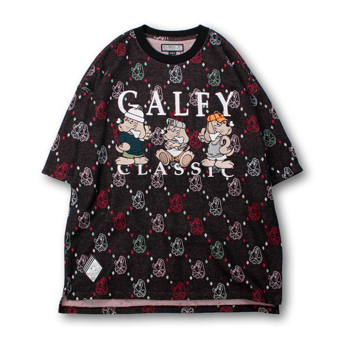 GALFY ガルフィー Tシャツ 半袖 メンズ レディース ドッグ 犬 魔改造紋