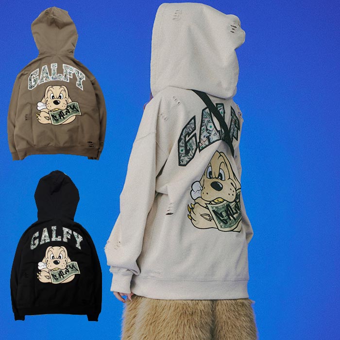 GALFY ガルフィー パーカー メンズ レディース ユニセックス お金大好きパーカー 153002 送料無料 GALFY ガルフィー パーカー メンズ レディース ユニセックス お金