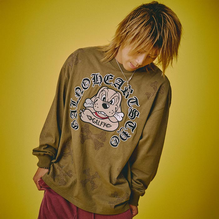 GALFY ガルフィー ロンT ロング Tシャツ 長袖 メンズ レディース