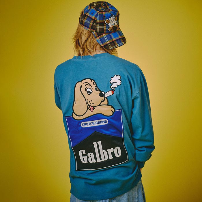 ガルボロロングTシャツ GALFY 153085 ガルフィー ゆったりめ オーバーサイズ ユニセックス GALFY ガルフィー ロンT ロング Tシャツ 長袖 メンズ レディース