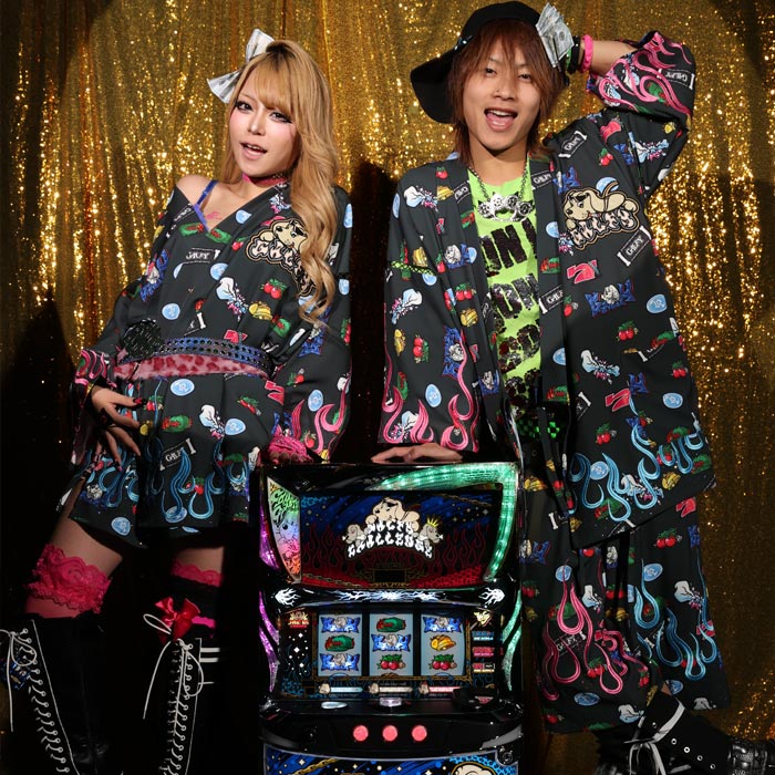 GALFY ガルフィー セットアップ メンズ レディース パチンカス 甚平