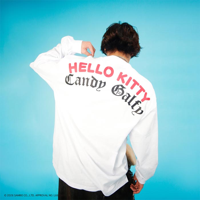ガルフィー 白 ロンT 長袖 GALFY ガルフィー ロンT ロング Tシャツ 長袖 メンズ レディース ガル