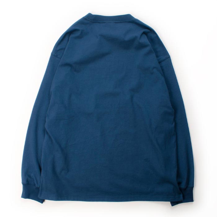 ガルフィー ツギハギロンTEE ロゴ長袖Tシャツ サックスブルー / L ガルフィー ツギハギロンTEE ロゴ長袖Tシャツ サックスブルー / L