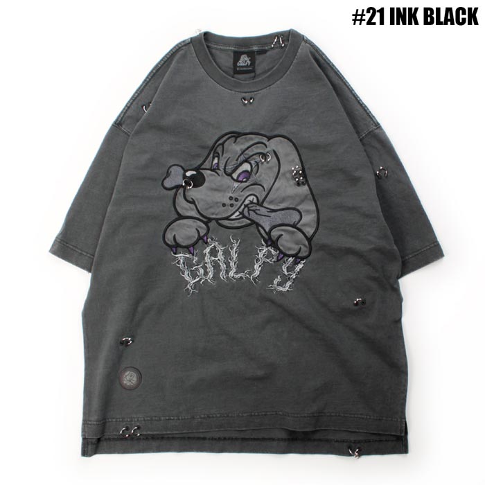 GALFY ガルフィー Tシャツ 半袖 メンズ レディース ドッグ 犬 バチバチ