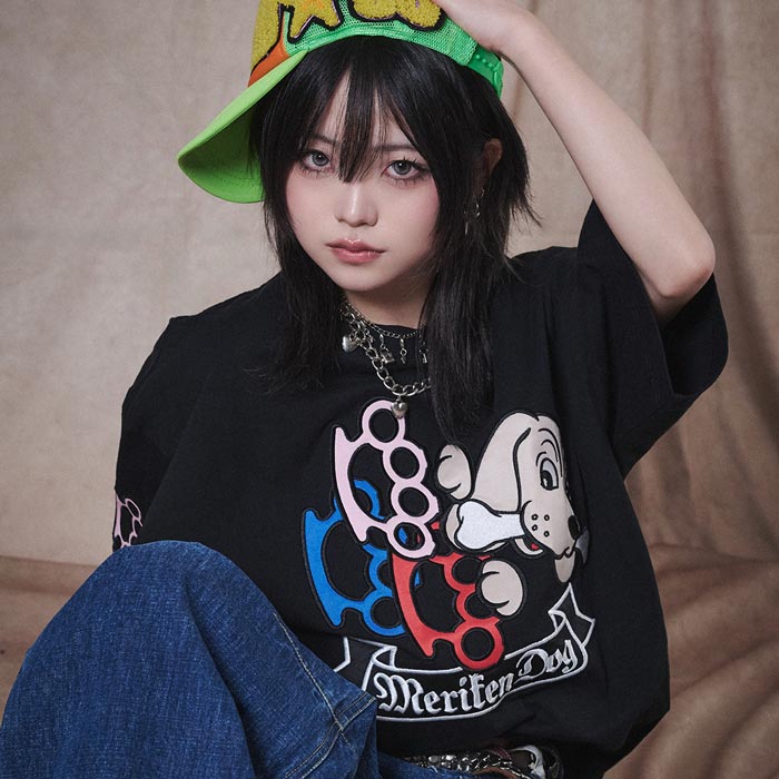 GALFY ガルフィー Tシャツ 半袖 メンズ レディース ドッグ 犬 メリケン