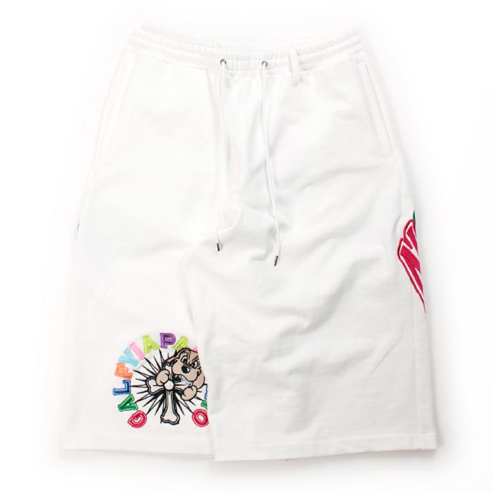 GALFY ガルフィー ショート パンツ おしゃぶりワンワンカラフルロゴ