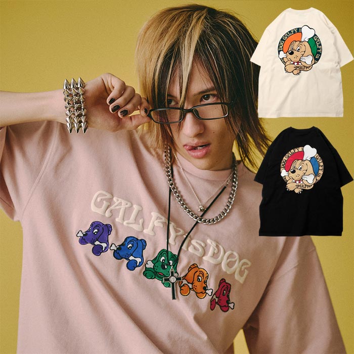 GALFY ガルフィー Tシャツ 半袖 メンズ レディース ドッグ 犬 復刻
