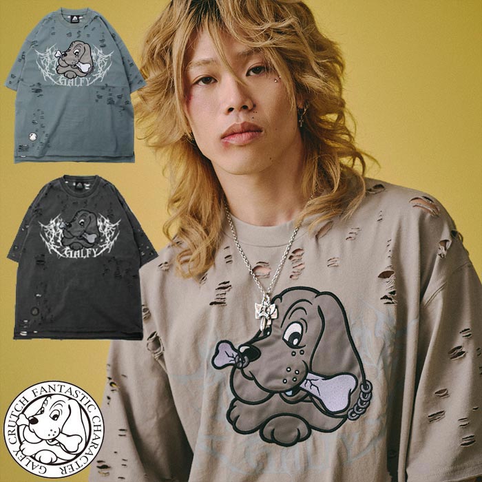 GALFY ガルフィー Tシャツ 半袖 メンズ レディース ドッグ 犬 病みに