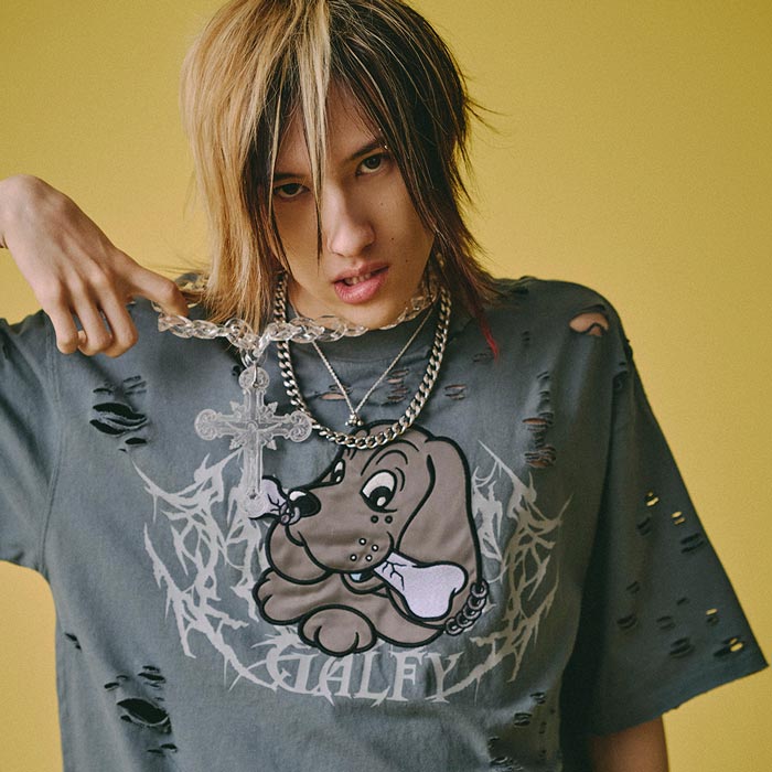 GALFY ガルフィー Tシャツ 半袖 メンズ レディース ドッグ 犬 病みに