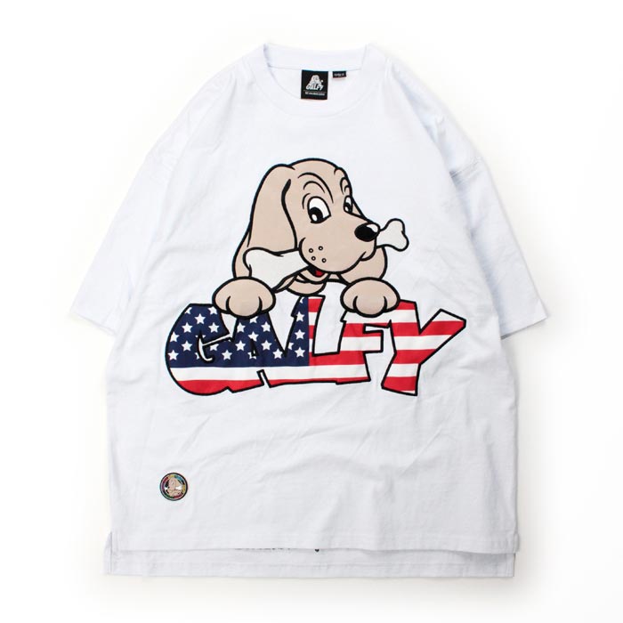 GALFY ガルフィー Tシャツ 半袖 メンズ レディース ドッグ 犬 集団的