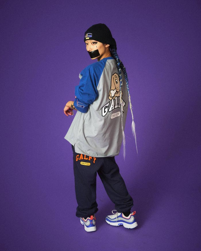 GALFY ガルフィー 直球系ラグラン ロンT ロング Tシャツ 長袖 メンズ
