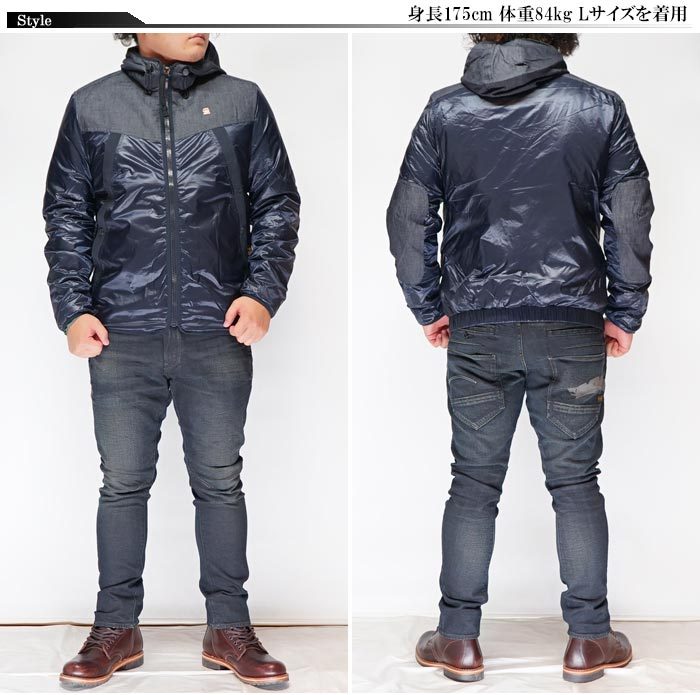 G-STAR RAW ジースターロウ ジャケット アウター Setcale Padded Hooded Jacket D17575-C360