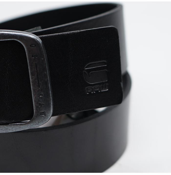 ジースター ロウ G-STAR RAW レザー ベルト メンズ METT BELT D18743