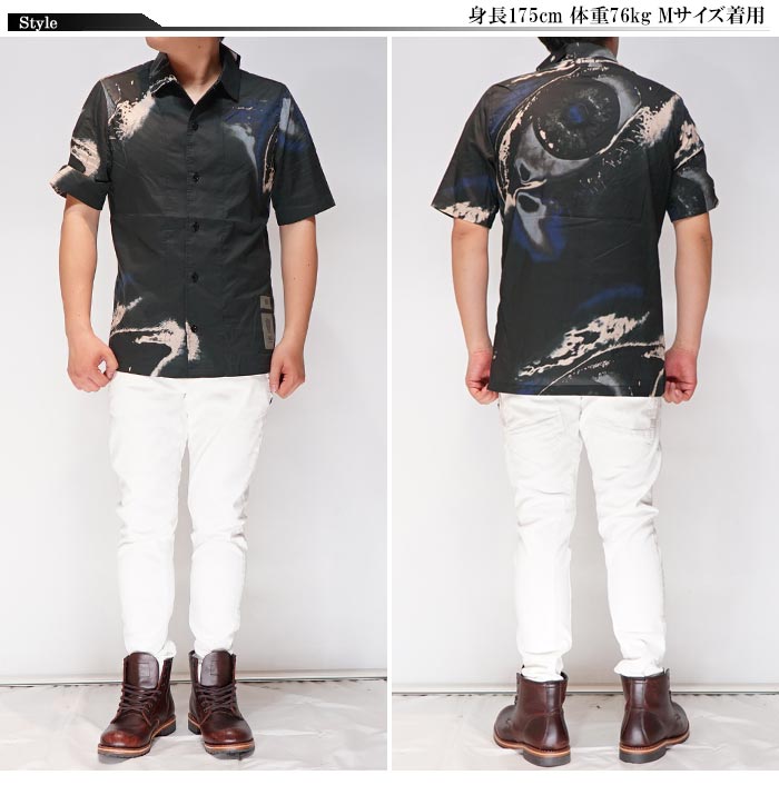 ジースター ロウ G-STAR RAW シャツ 半袖 メンズ Shirt D22950-D362