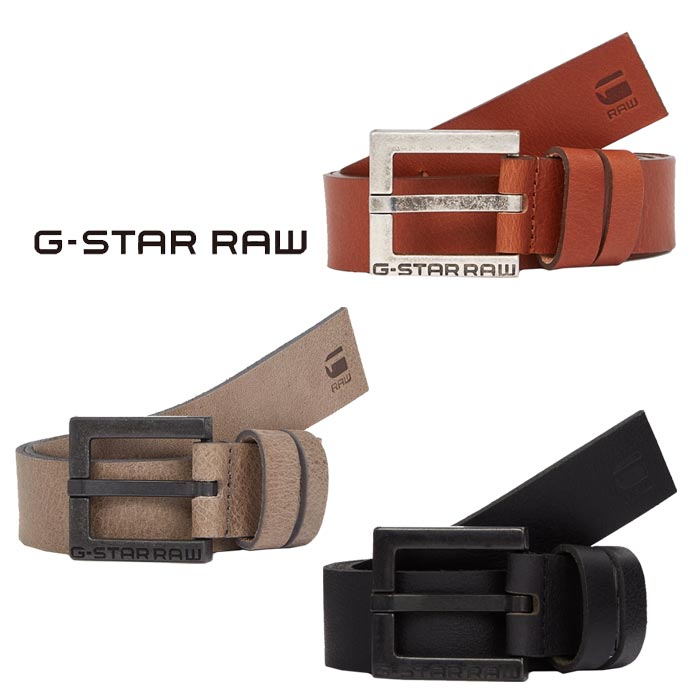 ジースター ロウ G-STAR RAW レザー ベルト メンズ NEW DUKO BELT