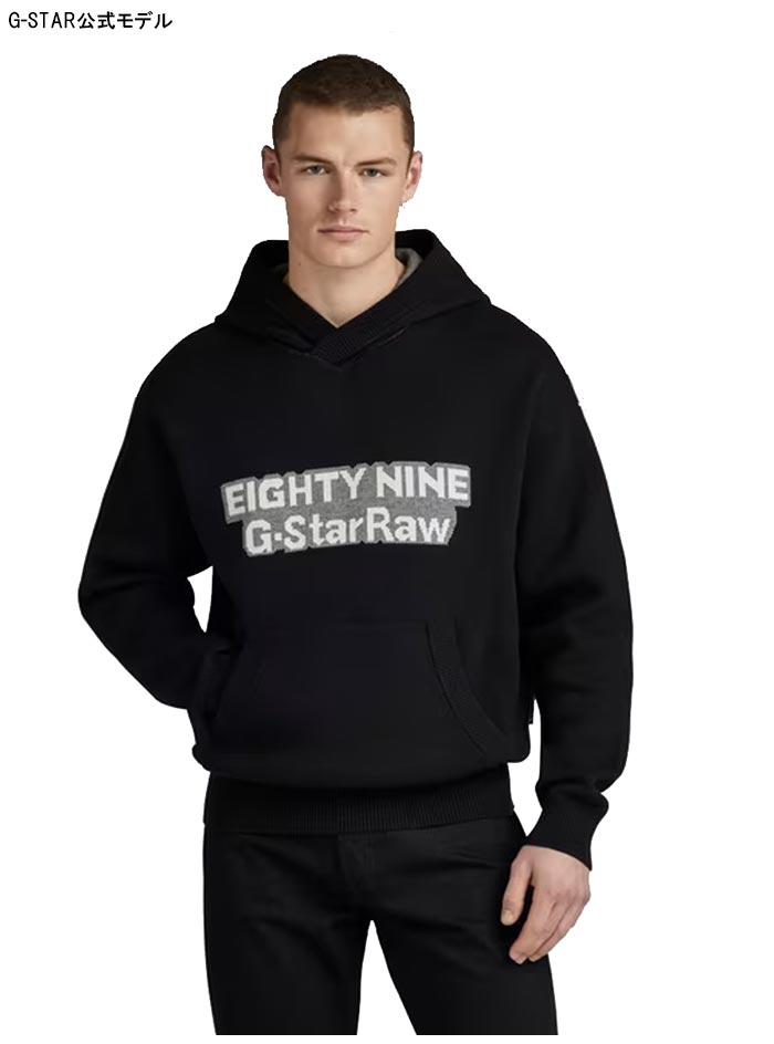 ジースター ロウ G-STAR RAW プル パーカー メンズ GRAPHIC LOOSE