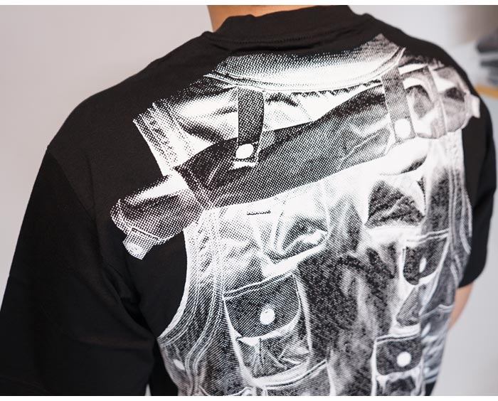 ジースター ロウ G-STAR RAW Tシャツ 半袖 メンズ SATURATED EYE LOOSE