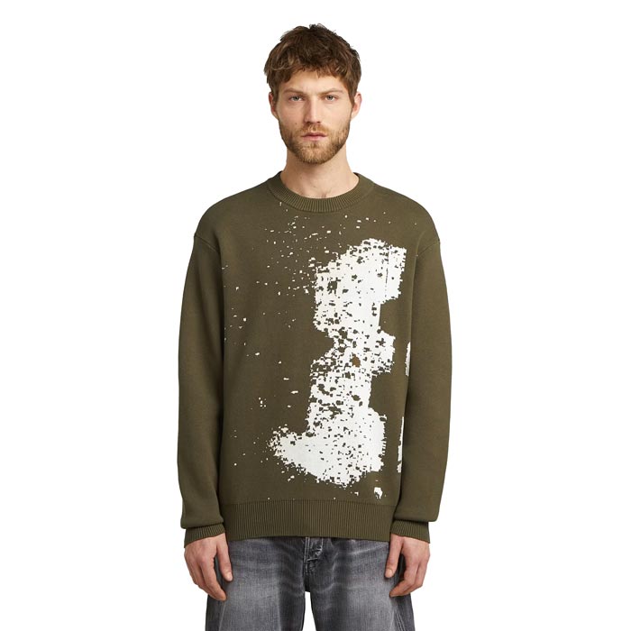 ジースター ロウ G-STAR RAW プルオーバー メンズ Sprayed 89 Relaxed