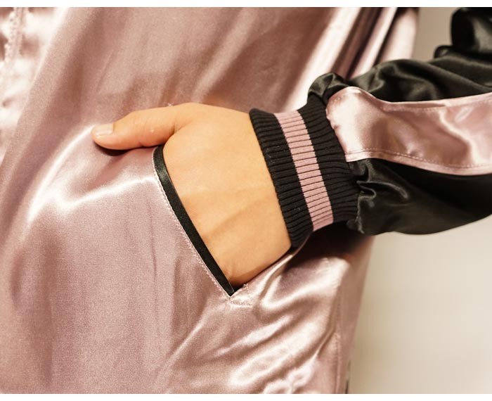 Japanesque ジャパネスク 白龍 刺繍 リバーシブル 和柄 スカジャン