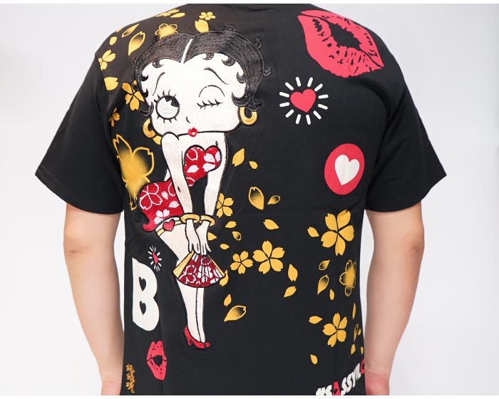 絡繰魂 カラクリダマシイ 和柄 Tシャツ ベティブーブ コラボ メンズ