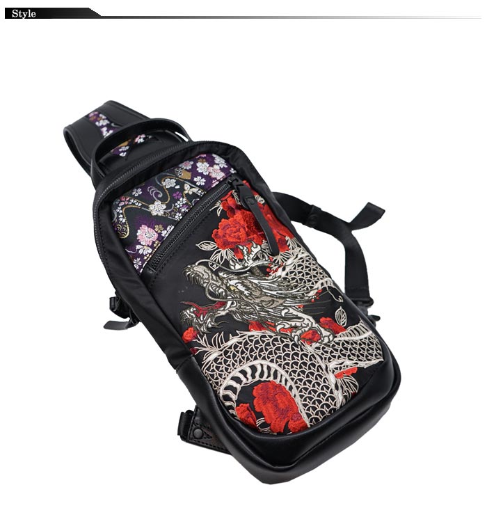 絡繰魂 カラクリダマシイ 和柄 ボディ ショルダー バッグ BAG 鞄