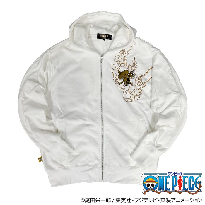 ONE PIECE 絡繰魂 カラクリダマシイ コラボ 和柄 パーカー メンズ