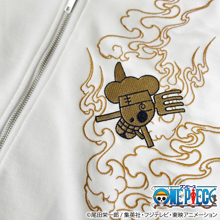 ONE PIECE 絡繰魂 カラクリダマシイ コラボ 和柄 パーカー メンズ