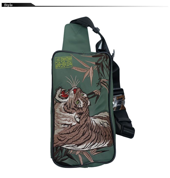 絡繰魂 カラクリダマシイ 和柄 ボディ ショルダー ウエスト バッグ BAG