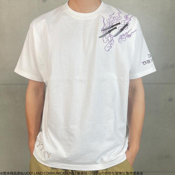 絡繰魂 カラクリダマシイ JOJO コラボ Tシャツ  メンズ ジョジョの奇妙な冒険 DIO スタンド ザ・ワールド 和柄 252005 送料無料 絡繰魂 カラクリダマシイ JOJO コラボ Tシャツ メンズ ジョジョの奇妙