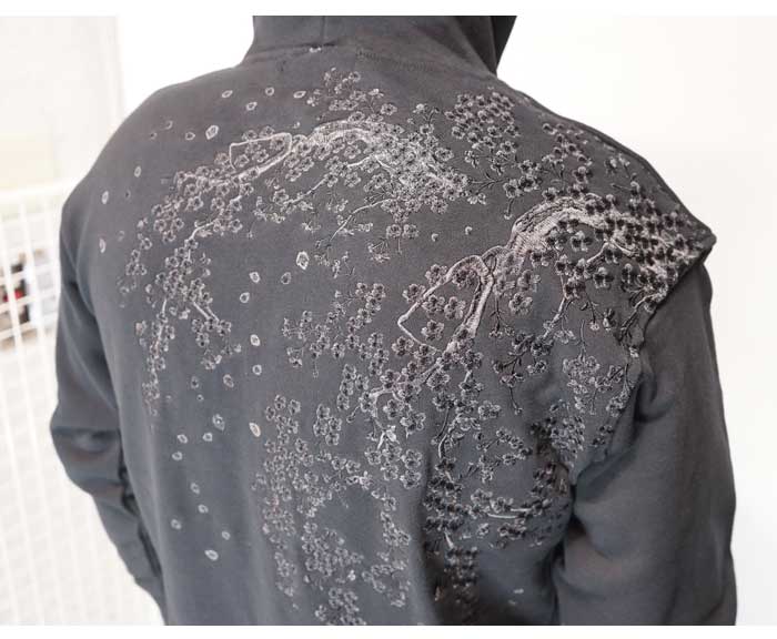 絡繰魂 カラクリダマシイ 和柄 パーカー メンズ 漆 漆桜 253065 送料無料 絡繰魂 カラクリダマシイ 和柄 パーカー メンズ 漆 漆桜 253065 送料