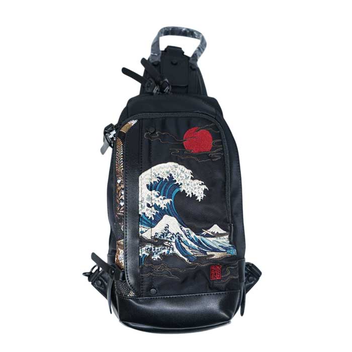 絡繰魂 カラクリダマシイ 和柄 ボディ ショルダー ウエスト バッグ BAG