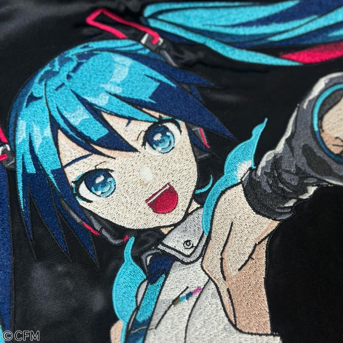 絡繰魂 カラクリダマシイ 初音ミク コラボ 和柄 スカジャン メンズ