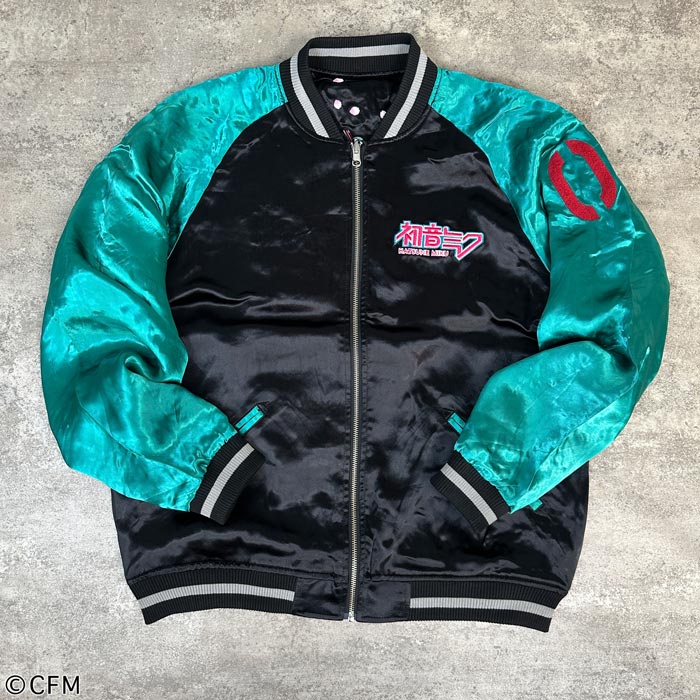 絡繰魂 カラクリダマシイ 初音ミク コラボ 和柄 スカジャン メンズ