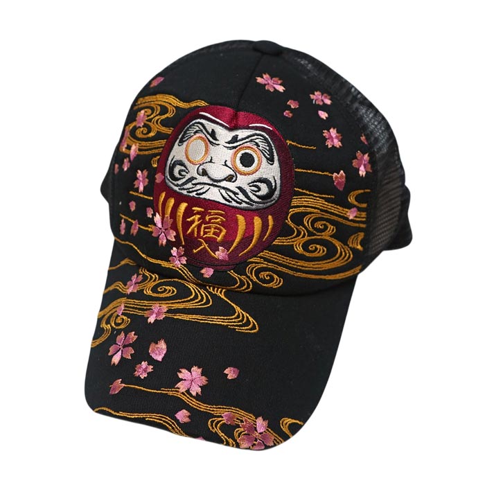 絡繰魂 カラクリダマシイ 和柄 キャップ 帽子 CAP 総刺繍 メンズ 虎