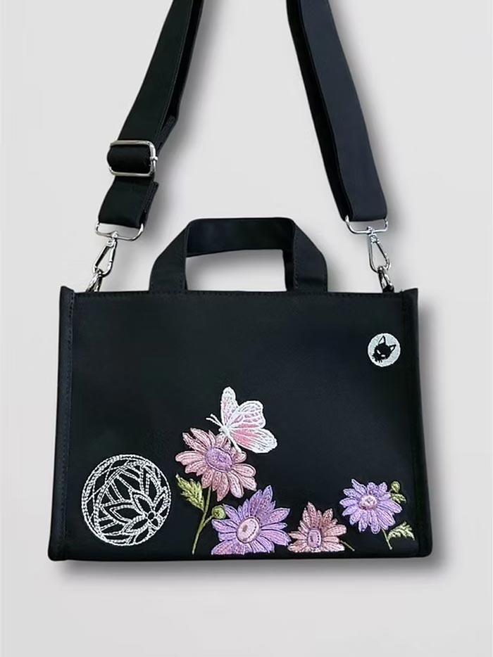 今昔 こんじゃく 狐 きつね 和柄 トート バッグ BAG 鞄 メンズ