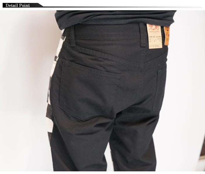 児島ジーンズ KOJIMA GENES ショートパンツ ハーフパンツ ブロック