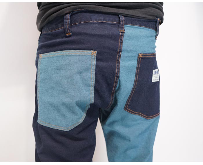 児島ジーンズ KOJIMA GENES ショートパンツ ハーフパンツ オーバーダイ