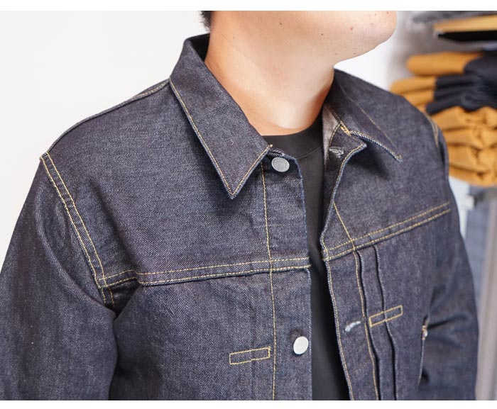 児島ジーンズ KOJIMA GENES デニムジャケット 日本製 メンズ 17oz 左綾