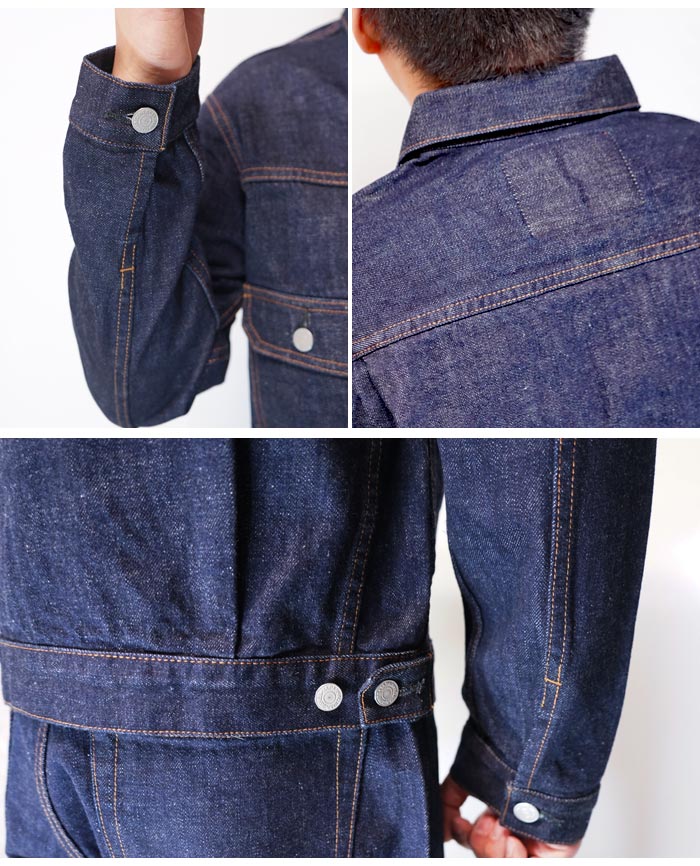 児島ジーンズ KOJIMA GENES デニムジャケット 日本製 メンズ 15oz