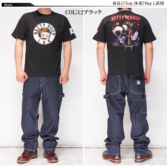 LOW BLOW KNUCKLE ローブローナックル ベティブープ コラボ Ｔシャツ